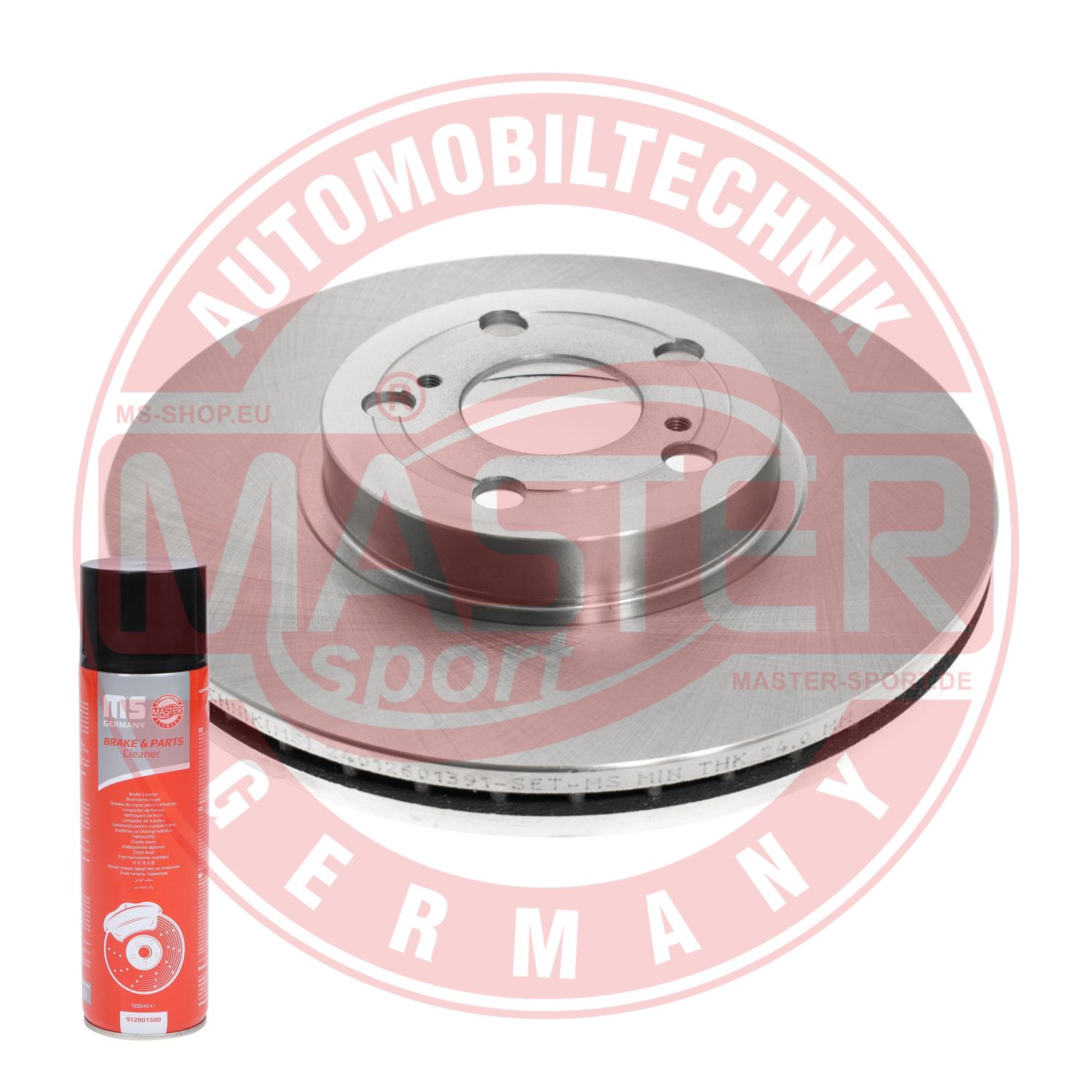 Disc frana TOYOTA AVENSIS limuzina (_T25_) 2.0 VVTi (AZT250_) benzina 155 cai MASTERSPORT GERMANY 24012601391-PCS-MSP