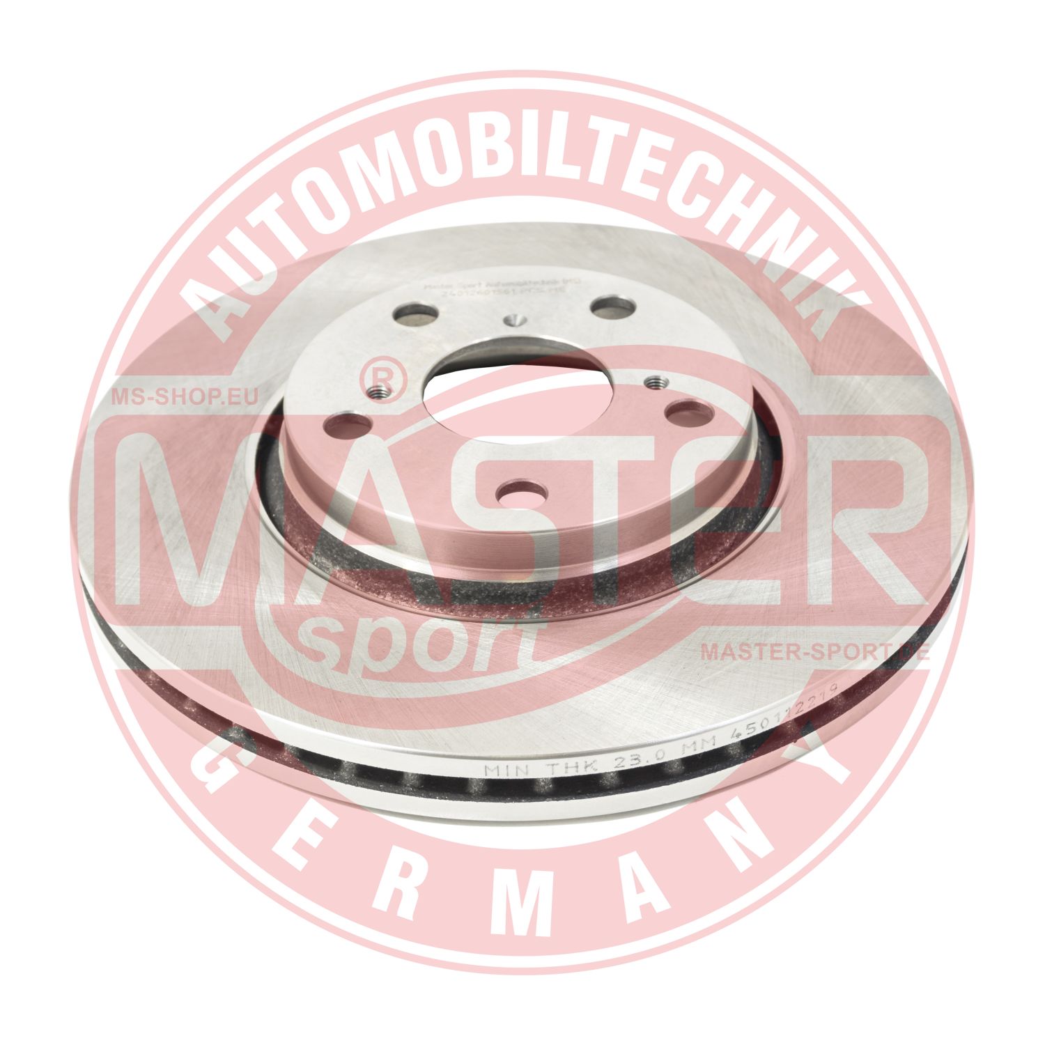 Disc frana TOYOTA VERSO VAN (_R2_) VVTi (ZGR21) benzina 147 cai MASTERSPORT GERMANY 24012601561-PCS-MS