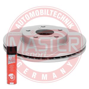 Disc frana TOYOTA AURIS (_E18_) 1.6 (ZRE181_, ZRE185_, ZRE185R, ZRE181R) benzina 132 cai MASTERSPORT GERMANY 24012601841-PCS-MSP