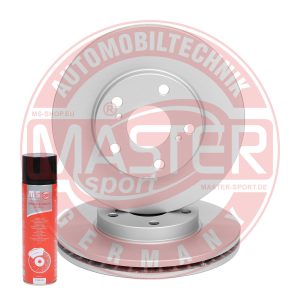 Disc frana TOYOTA AURIS (_E18_) 1.6 D4-D (WWE185_) diesel 112 cai MASTERSPORT GERMANY 24012601841-SET-MSP