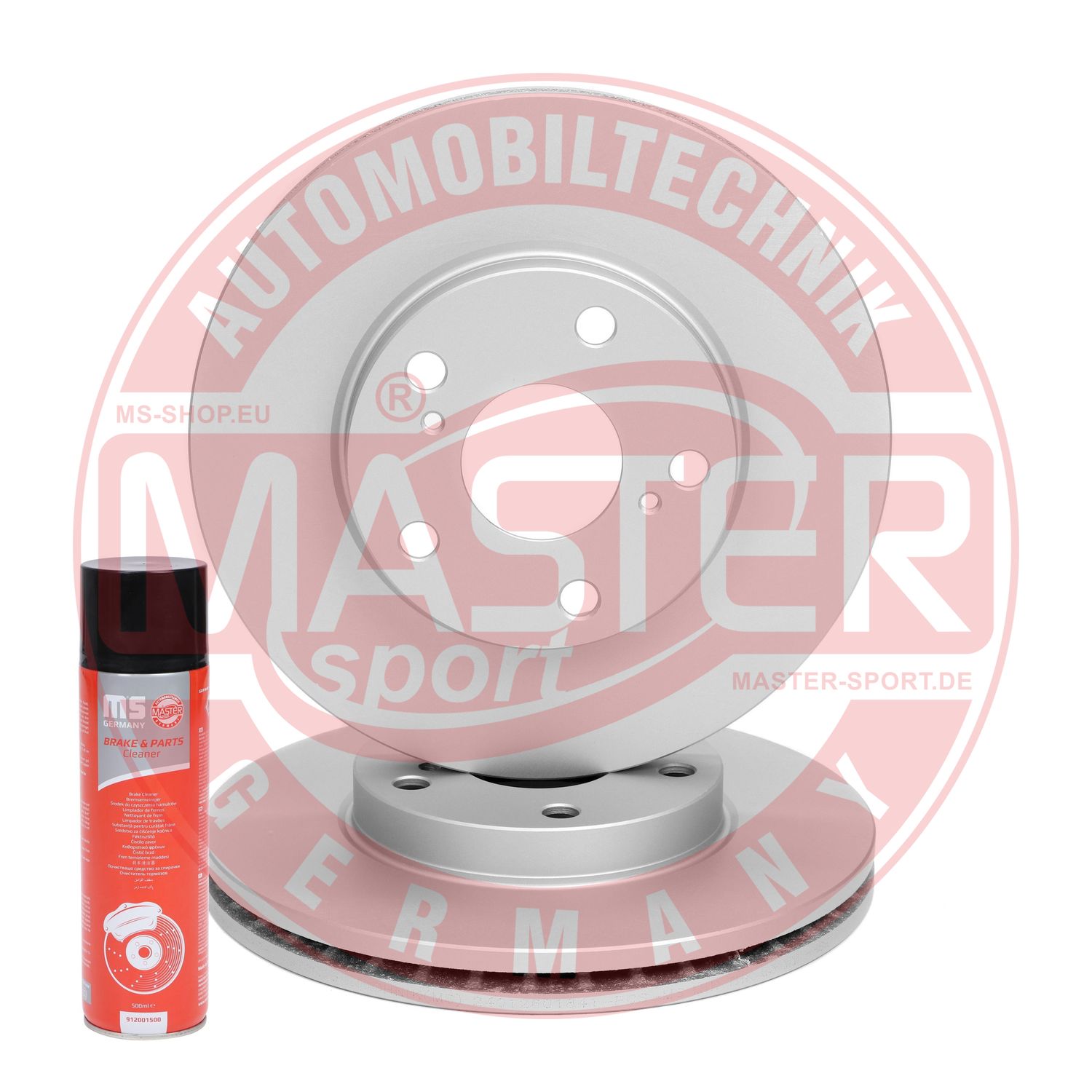 Disc frana TOYOTA AURIS (_E18_) 1.6 D4-D (WWE185_) diesel 112 cai MASTERSPORT GERMANY 24012601841-SET-MSP