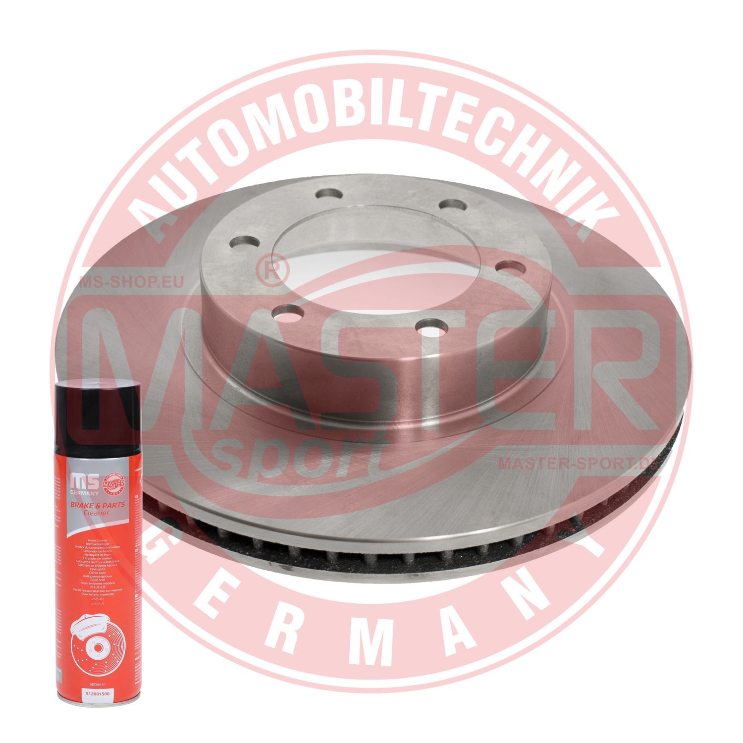 Disc frana TOYOTA LAND CRUISER PRADO (_J12_) 3.0 D (KZJ120) diesel 125 cai MASTERSPORT GERMANY 24012801941-PCS-MSP