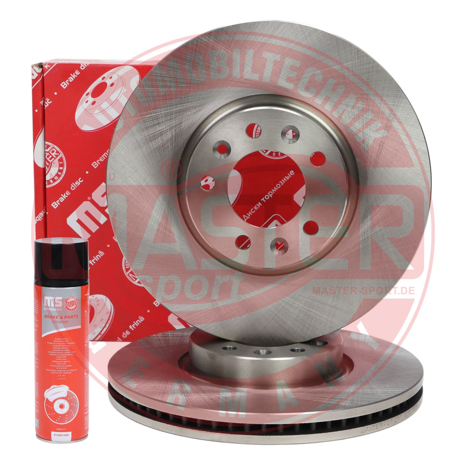 Disc frana TOYOTA PROACE VERSO bus (MPY_) 1.5 D4d (MPY1) diesel 120 cai MASTERSPORT GERMANY 24012803081-SET-MSP