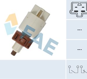Comutator lumini frana TOYOTA AVENSIS combi (_T25_) 1.8 VVT-i (ZZT251_, ZZT251R) benzina 129 cai FAE 24691