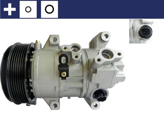 Compresor climatizare TOYOTA AVENSIS (_T25_) 2.2 D-4D (ADT251_, ADT251R) diesel 150 cai MAHLE ORIGINAL ACP 94 000S
