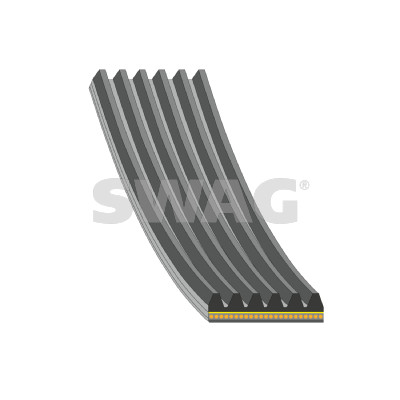 Curea transmisie cu caneluri TOYOTA AURIS combi (_E18_) 1.4 D-4D (NDE180_) diesel 90 cai SWAG 33 10 8508