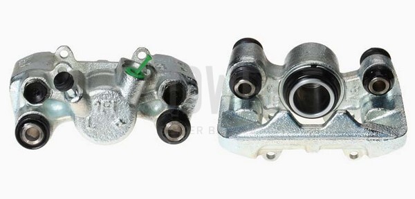 Etrier frana TOYOTA COROLLA (_E12_) 2.0 D-4D (CDE120_, CDE120R) diesel 90 cai BUDWEG CALIPER 343992