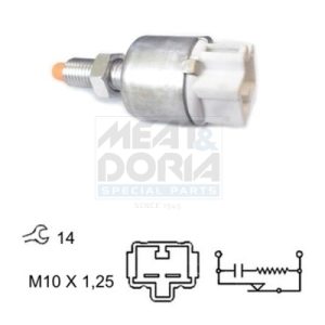 Comutator lumini frana TOYOTA COROLLA combi (_E11_) 2.0 D (CE110_, CE110R) diesel 72 cai MEAT DORIA 35016