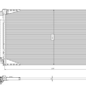 Condensator climatizare TOYOTA C-HR (_X1_) 1.2 4WD (NGX50_, NGX50R) benzina 116 cai NRF 350455