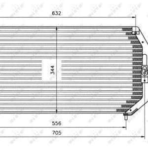 Condensator climatizare TOYOTA CARINA E VI Sportswagon (_T19_) 1.8 i (AT191_, AT191R) benzina 107 cai NRF 35193