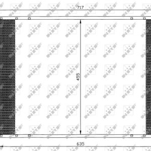 Condensator climatizare TOYOTA HIACE IV caroserie (__H1_, __H2_) 2.4 (RCH12, RCH22) benzina 116 cai NRF 35461