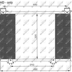Condensator climatizare TOYOTA YARIS VERSO (_P2_) 1.5 (NCP21_) benzina 106 cai NRF 35552