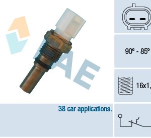 Comutator temperatura ventilator radiator TOYOTA COROLLA (_E11_) 1.9 D (WZE110_, WZE110R) diesel 69 cai FAE 36540