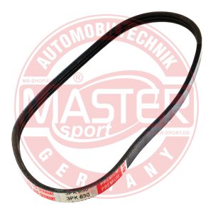 Curea transmisie cu caneluri TOYOTA AVENSIS Liftback (_T22_) 1.6 i (AT220_, AT220R) benzina 110 cai MASTERSPORT GERMANY 3PK630-PCS-MS