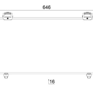 Condensator climatizare TOYOTA COROLLA limuzina (_E12_) 1.6 VVT-i (ZZE121_, ZZE121R) benzina 110 cai MAHLE ORIGINAL AC 797 000S