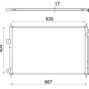 Condensator climatizare TOYOTA PREVIA II (_R3_) 2.4 (ACR30) benzina 156 cai MAHLE ORIGINAL AC 798 000S