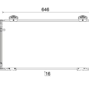 Condensator climatizare TOYOTA AVENSIS combi (_T25_) 2.4 VVT-i (AZT251_, AZT251R) benzina 163 cai MAHLE ORIGINAL AC 823 000S