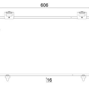 Condensator climatizare TOYOTA AVENSIS limuzina (_T25_) 2.4 VVT-i (AZT251_, AZT251R) benzina 163 cai MAHLE ORIGINAL AC 831 000S