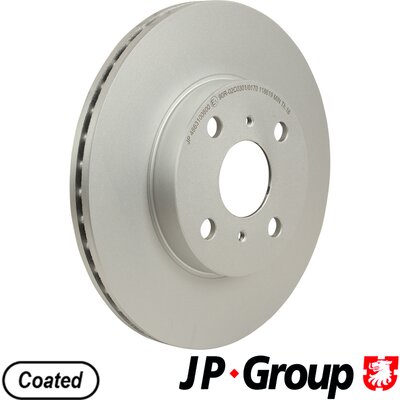 Disc frana TOYOTA YARIS (_P1_) 1.3 (SCP12_, SCP13_, SCP12R, SCP13R) benzina 87 cai JP GROUP 4863100800
