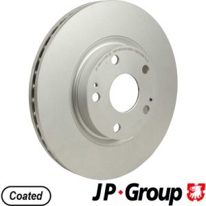 Disc frana TOYOTA COROLLA Verso (ZER_, ZZE12_, R1_) 1.8 (ZNR11_, ZNR11R) benzina 129 cai JP GROUP 4863101900
