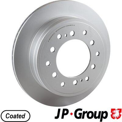 Disc frana TOYOTA LAND CRUISER PRADO (_J12_) 3.0 D-4D (KDJ120, KDJ125, KDJ121) diesel 173 cai JP GROUP 4863202400