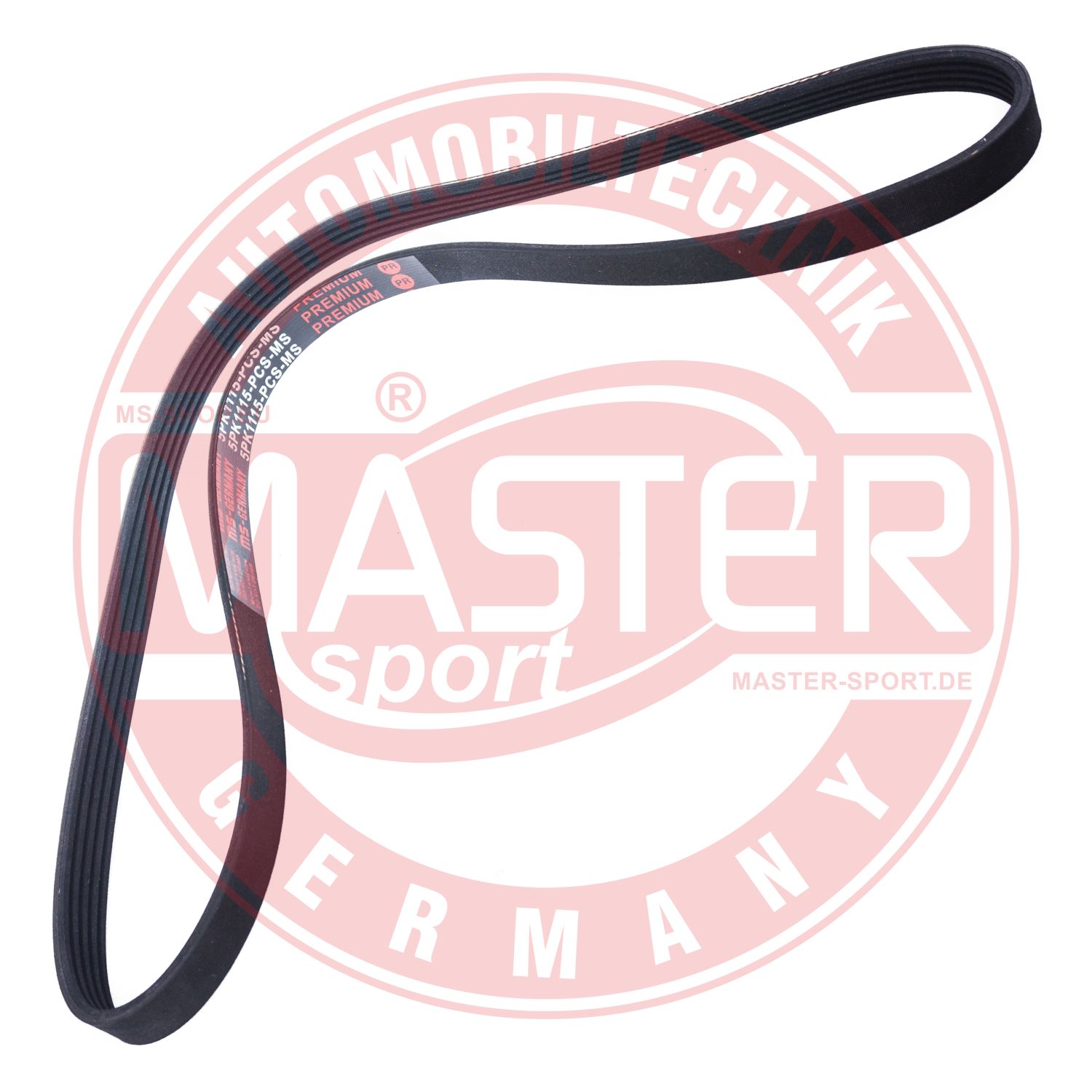 Curea transmisie cu caneluri TOYOTA AVENSIS limuzina (_T25_) 2.0 D-4D (CDT250_, CDT250R) diesel 116 cai MASTERSPORT GERMANY 5PK1115-PCS-MS