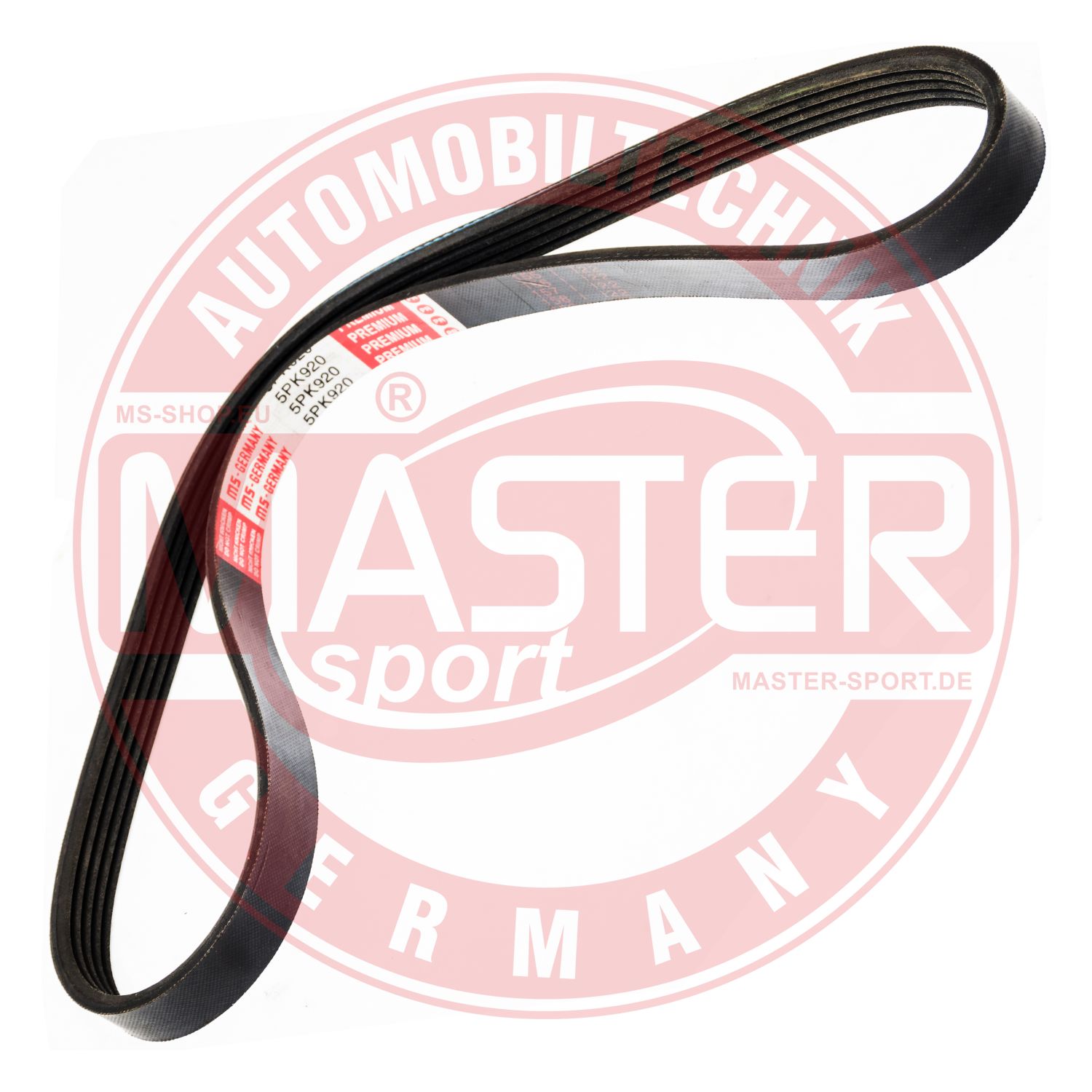 Curea transmisie cu caneluri TOYOTA COROLLA Compact (_E9_) 1.3 (EE90) benzina 75 cai MASTERSPORT GERMANY 5PK920-PCS-MS