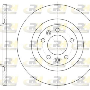 Disc frana TOYOTA PROACE caroserie (MDX_) 1.6 D (MDX9) diesel 90 cai ROADHOUSE 61053.00