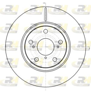 Disc frana TOYOTA AURIS (_E15_) 2.0 D-4D (ADE150_, ADE150R) diesel 126 cai ROADHOUSE 61121.10