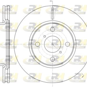 Disc frana TOYOTA YARIS (_P9_) 1.3 VVT-i (NCP90_, NCP90R) benzina 86 cai ROADHOUSE 61169.10