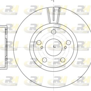 Disc frana TOYOTA AVENSIS (_T22_) 2.0 D (CT220_) diesel 83 cai ROADHOUSE 6577.10