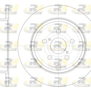 Disc frana TOYOTA AVENSIS combi (_T25_) 2.0 VVT-i (AZT250_, AZT250R) benzina 147 cai ROADHOUSE 6700.00