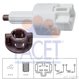 Comutator lumini frana TOYOTA RAV 4 IV VAN (_A4_) 2.2 D4d 4WD (ALA49) diesel 150 cai FACET 7.1212