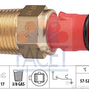 Comutator temperatura ventilator radiator TOYOTA COROLLA Compact (_E10_) 1.3 12V (EE100_, EE100R) benzina 72 cai FACET 7.5206