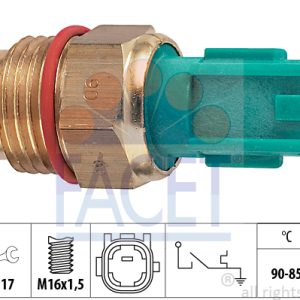 Comutator temperatura ventilator radiator TOYOTA STARLET (_P9_) 1.3 (EP91_, EP91R) benzina 75 cai FACET 7.5266