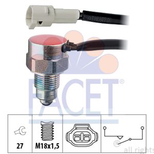 Comutator lampa marsalier TOYOTA SUPRA (_A8_) 3.0 i (JZA80_, JZA80R) benzina 228 cai FACET 7.6162