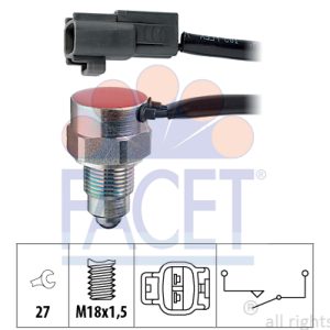 Comutator lampa marsalier TOYOTA LAND CRUISER 80 (_J8_) 4.2 TD (HDJ80, HDJ81) diesel 167 cai FACET 7.6197