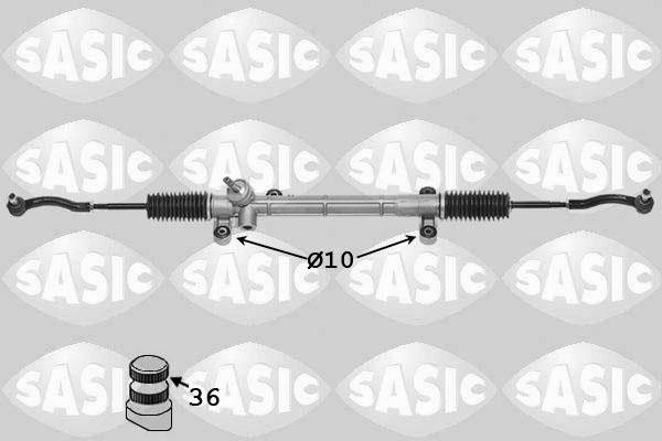 Caseta directie TOYOTA COROLLA (_E12_) 1.8 VVTL-i TS (ZZE123_, ZZE123R) benzina 218 cai SASIC 7376029