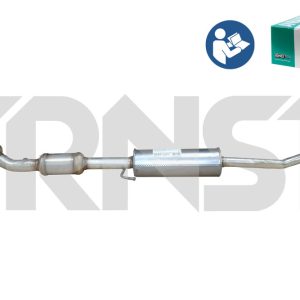 Catalizator TOYOTA COROLLA (_E12_) 1.4 VVT-i (ZZE120_, ZZE120R) benzina 97 cai ERNST 753500