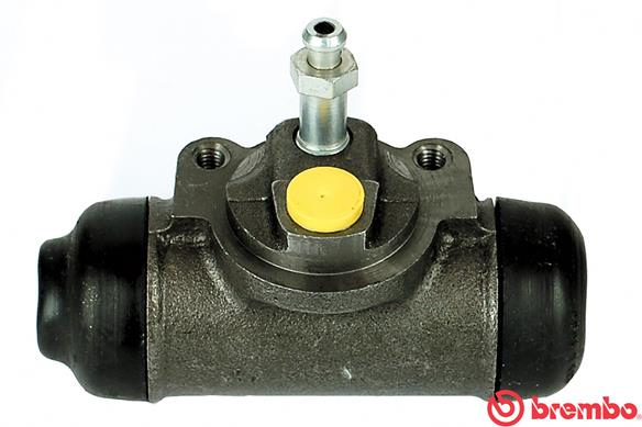Cilindru receptor frana TOYOTA LAND CRUISER (_J4_, _J5_) 4.2 (FJ40, FJ43, FJ45, FJ55) benzina 121 cai BREMBO A 12 378