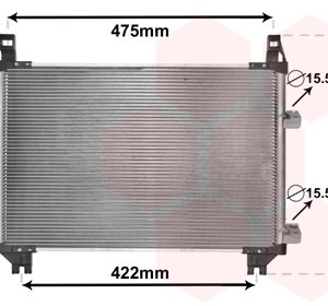 Condensator climatizare TOYOTA YARIS (_P9_) 1.33 VVT-i (NSP90_, NSP90R) benzina 99 cai VAN WEZEL 53005404