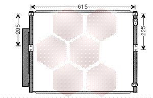 Condensator climatizare TOYOTA LAND CRUISER PRADO (_J12_) 4.0 (GRJ120, GRJ125, GRJ121) benzina 249 cai VAN WEZEL 53005564