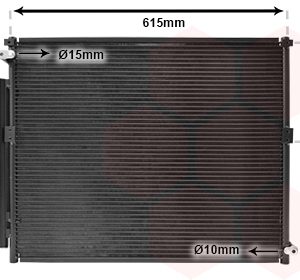 Condensator climatizare TOYOTA LAND CRUISER PRADO (_J12_) 3.0 D (KDJ120, KZJ120) diesel 133 cai VAN WEZEL 53005569