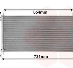 Condensator climatizare TOYOTA AURIS combi (_E18_) 2.0 D-4D (ADE186_) diesel 124 cai VAN WEZEL 53005718