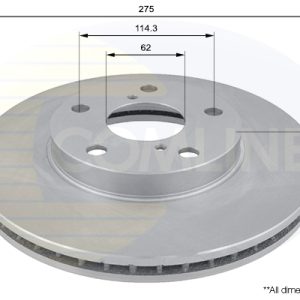 Disc frana TOYOTA RAV 4 II (_A2_) 2.0 (ACA26) benzina 150 cai COMLINE ADC01100V