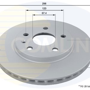 Disc frana TOYOTA CAMRY limuzina (_V4_) 2.4 (ACV40) benzina 158 cai COMLINE ADC1143V