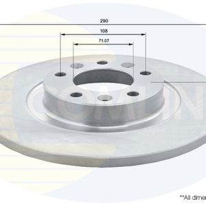 Disc frana TOYOTA PROACE platou / sasiu (MDZ_) 2.0 D4d (MDZ3) diesel 122 cai COMLINE ADC2724