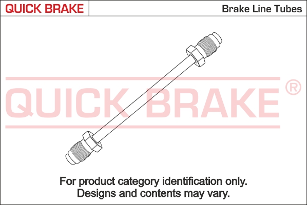 Conducte frana TOYOTA COROLLA Compact (_E10_) 1.3 XLI (EE101_, EE101R) benzina 75 cai QUICK BRAKE CU-0410D-D