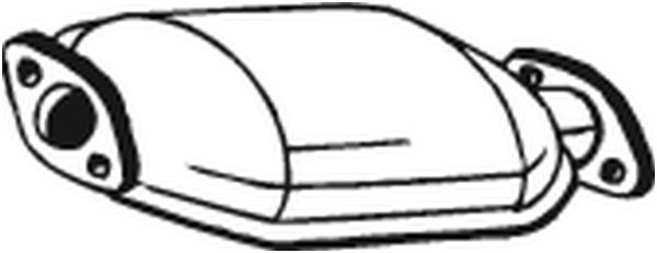 Catalizator TOYOTA PREVIA I (_R1_, _R2_) 2.4 (TCR11_, TCR10_, TCR10R, TCR11R) benzina 132 cai BOSAL 099-844