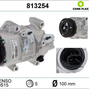 Compresor climatizare TOYOTA AVENSIS combi (_T25_) 2.0 D-4D (CDT250_, CDT250R) diesel 116 cai VALEO 813254